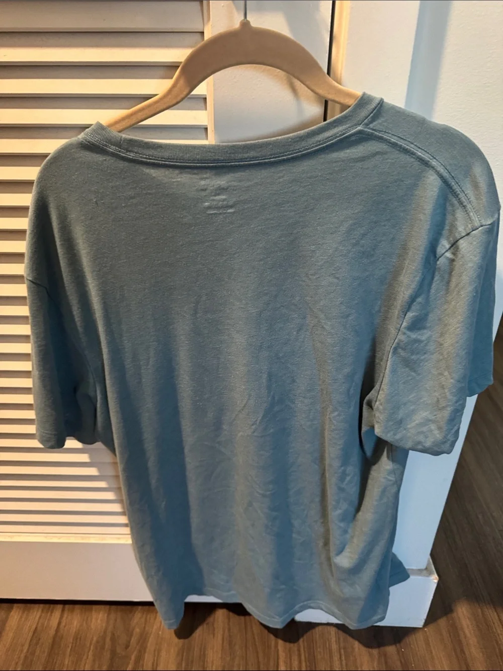 J. Crew Men's Blue Crewneck Short Sleeve Tee